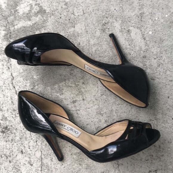 Jimmy’s Choo 94 Aura peep toe - Picture 4 of 9